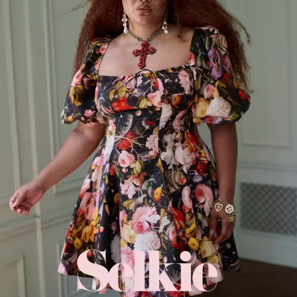 Selkie Floral Mini Dress